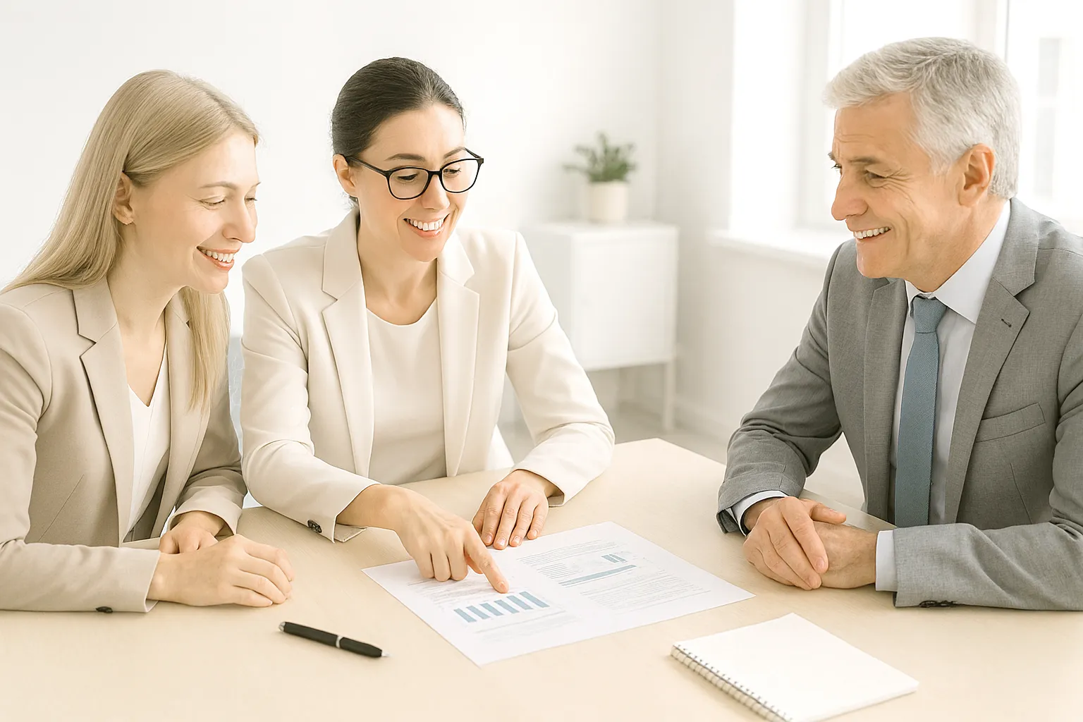 Professionelle Besichtigungstermine & Verhandlungsführung